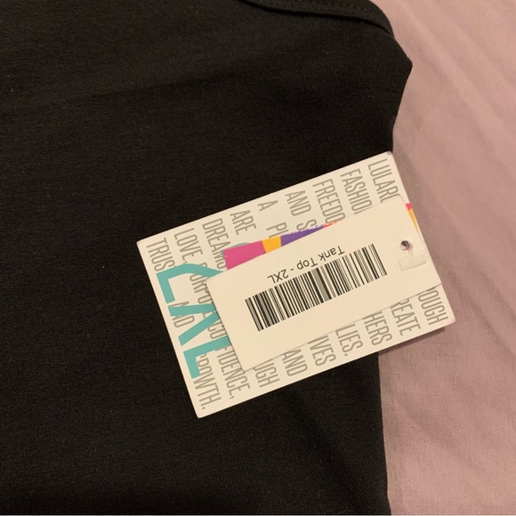NWT LuLaRoe Tank Top 2XL Custom Vinyl Decal - Picture 5 of 6